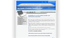Desktop Screenshot of ciret-tourism.com