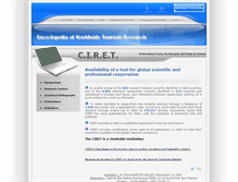 Tablet Screenshot of ciret-tourism.com